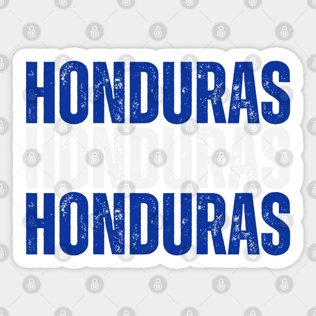 Honduras flag, bandera hondureña Sticker by eka123